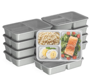 3-Compartment Containers